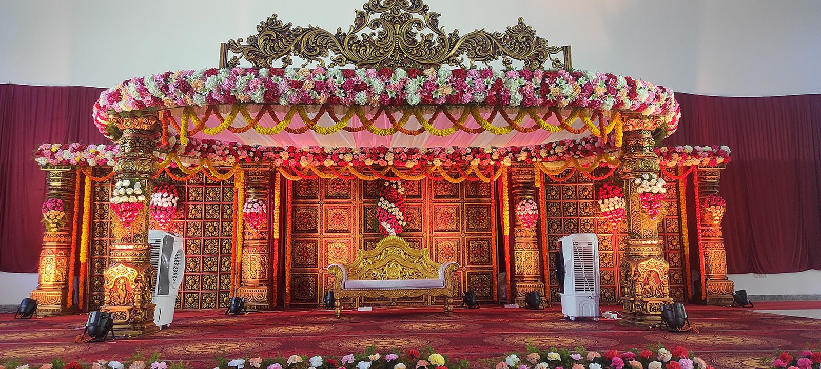 hindu wedding Mantapa decoration images