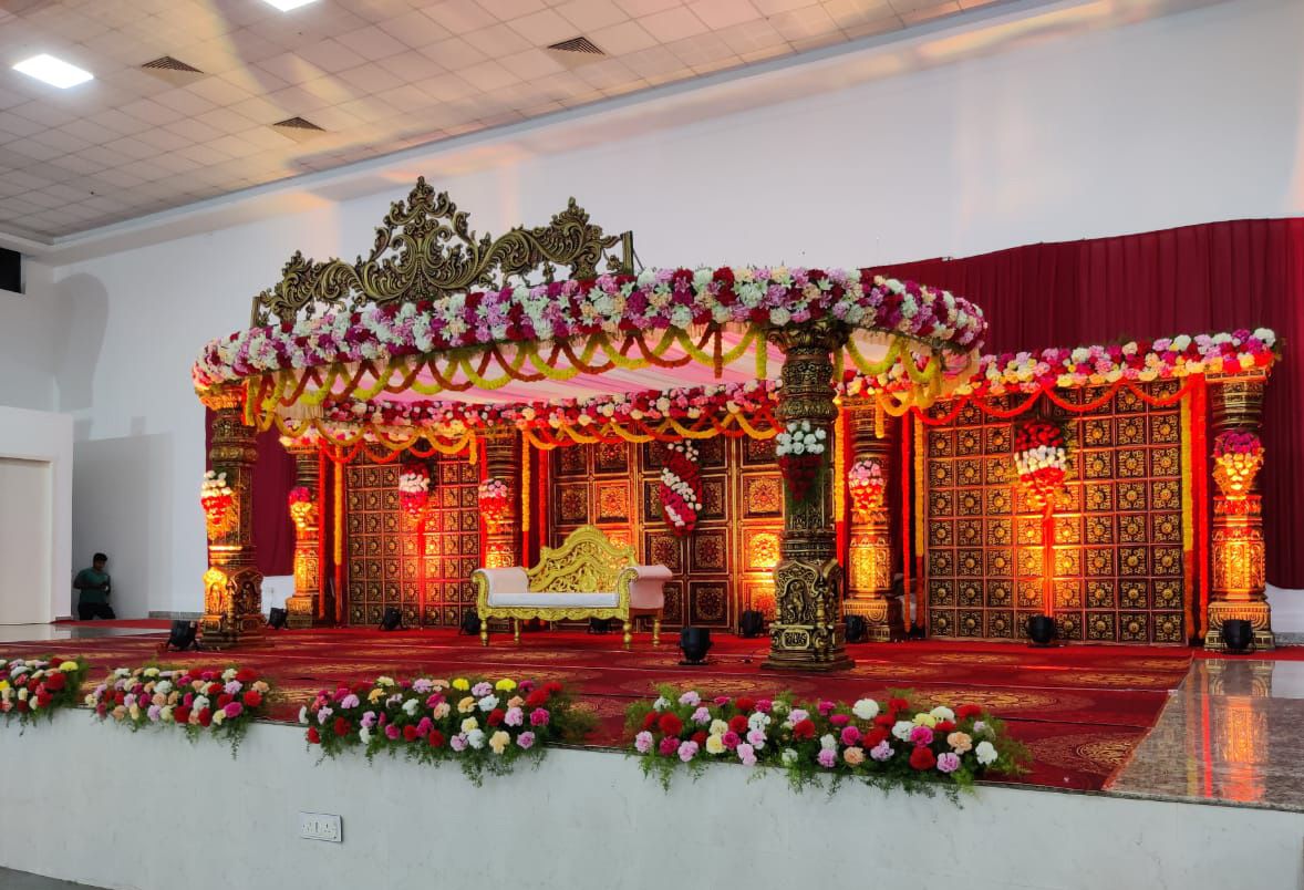 Wedding stage Mandap decorators Mangalore