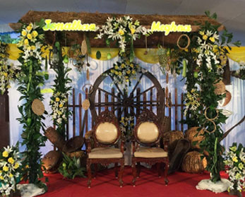 Roce Ceremony Decoration in Mangalore