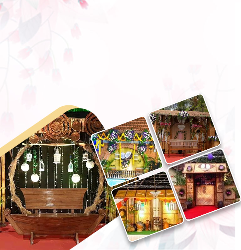 Roce Ceremony Decoration in Mangalore
